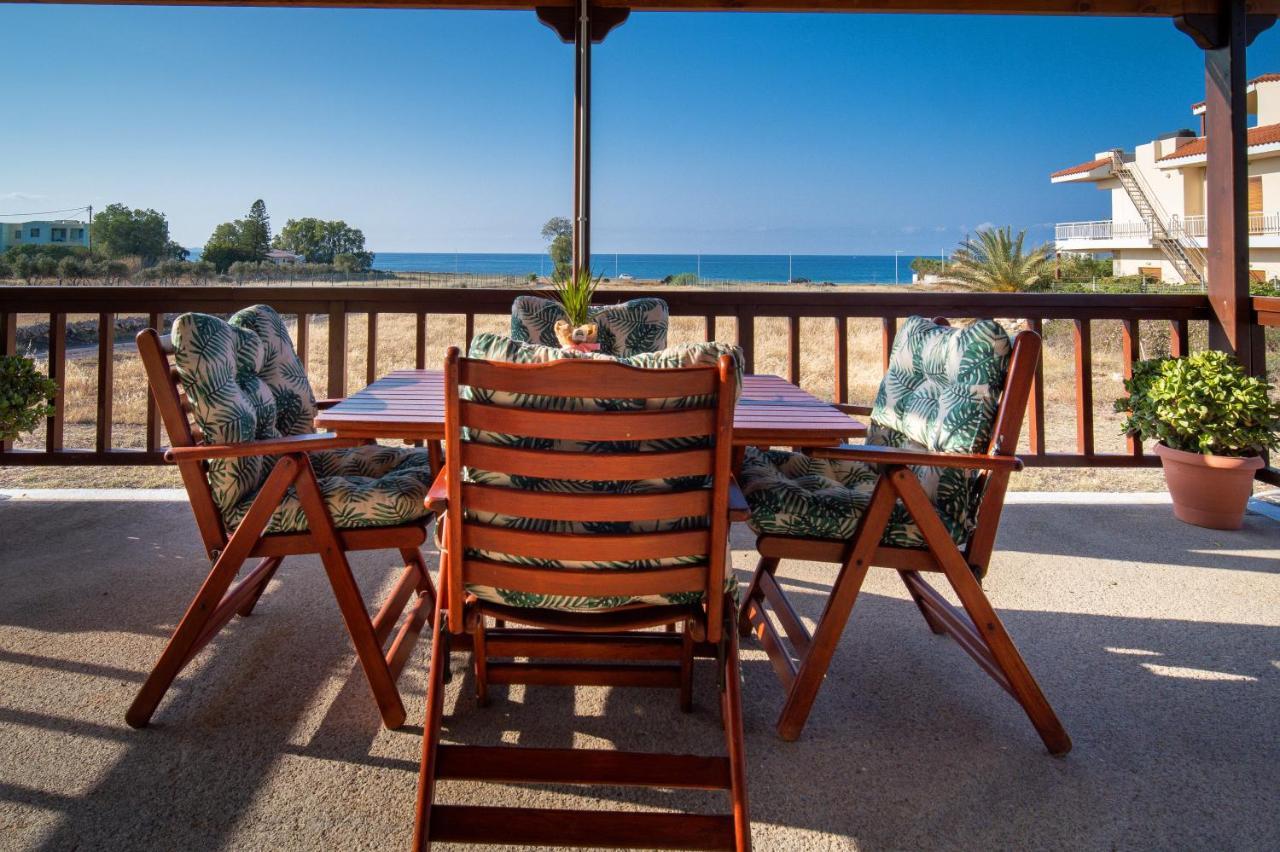 Mayia Sunset Sea Front House Gouves Heraklion Exterior photo